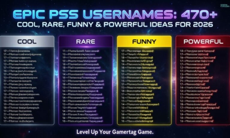 Epic PS5 Usernames 470+ Cool, Rare, Funny & Powerful Ideas for 2026