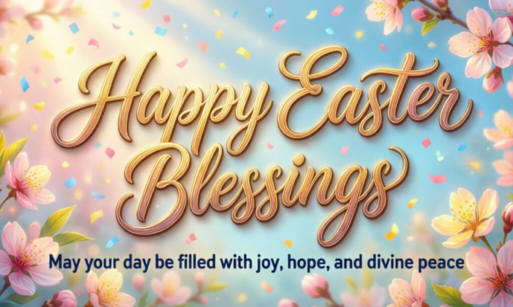 Happy Easter Blessings Quote