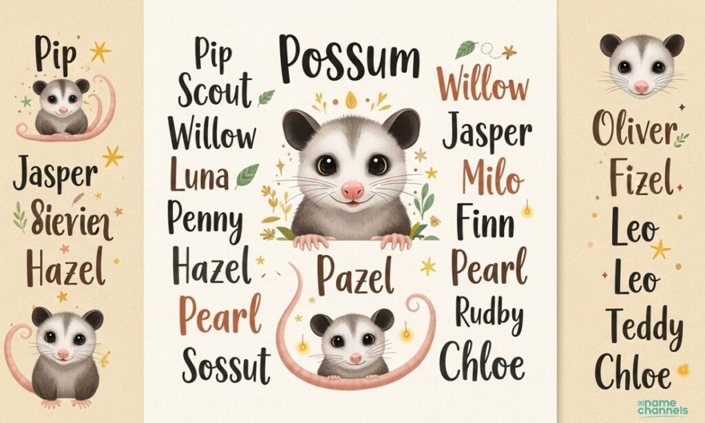 Mythology Inspired Possum Names