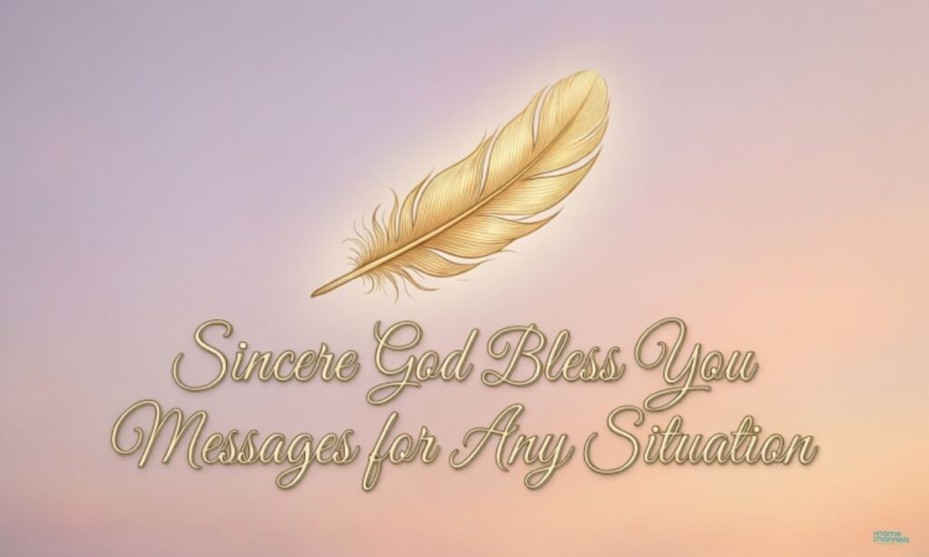 Sincere God Bless You Messages for Any Situation