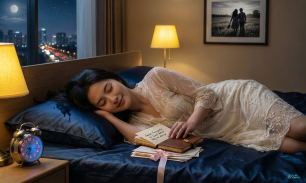 Sweet Paragraphs to Send While They're Asleep