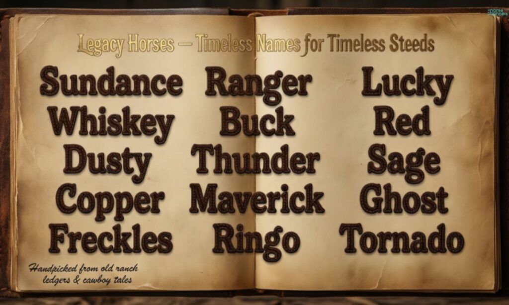 Timeless Western Horse Names That Never Go Out of Style