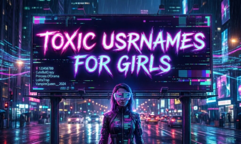 Toxic Usernames for Girls