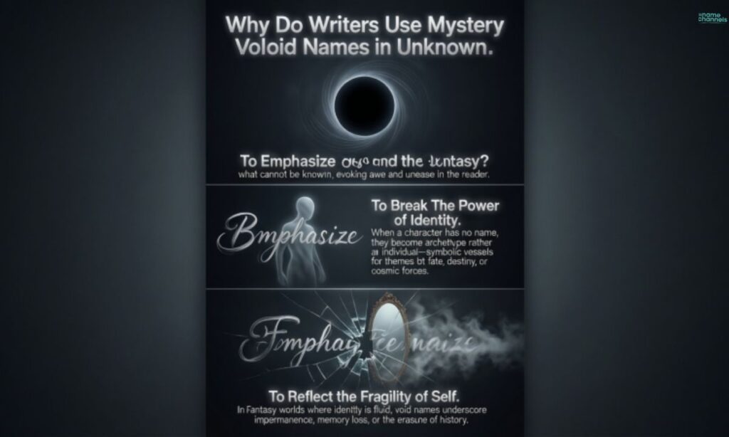 Why Do Writers Use Void Names in Fantasy?