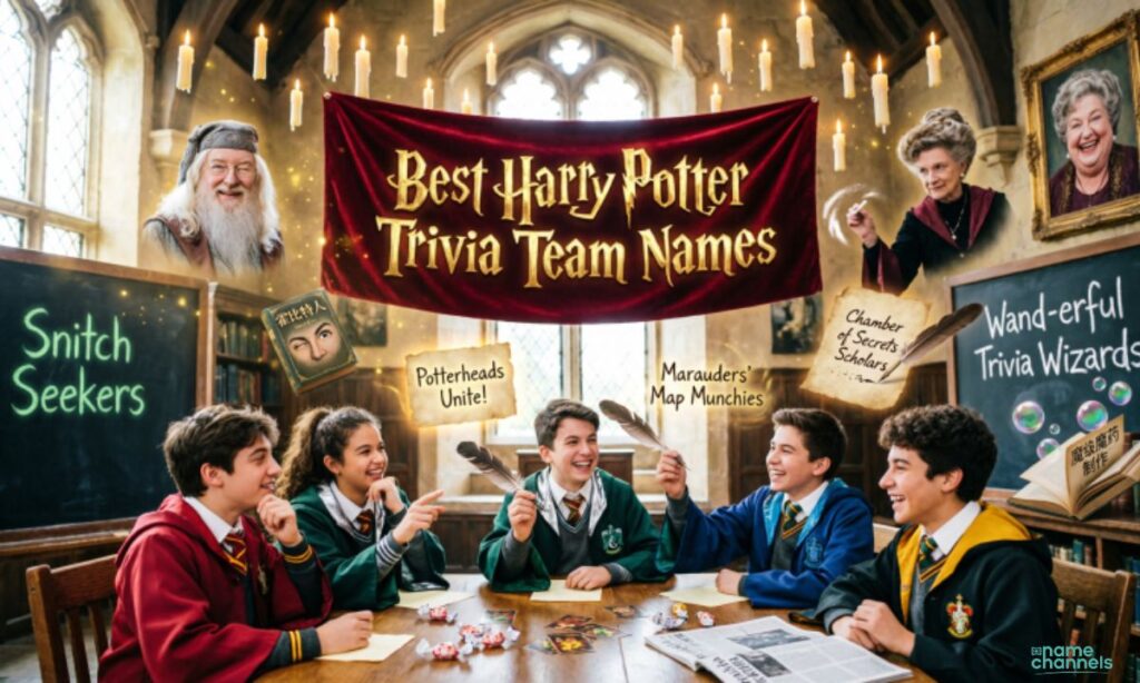 Best Harry Potter Trivia Team Names