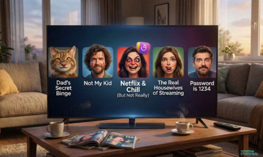 Inappropriate Netflix Profile Names