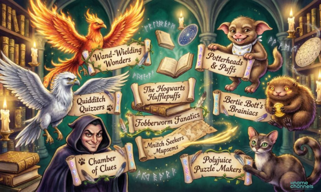Magical Creatures Harry Potter Trivia Team Names