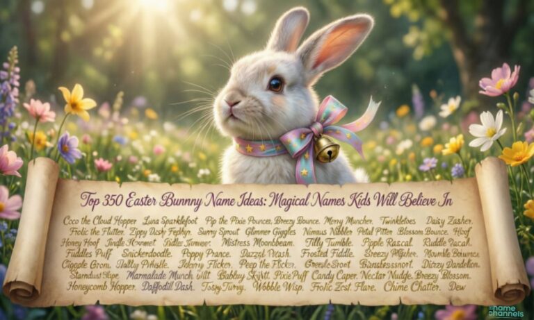 Top 350 Easter Bunny Name Ideas Magical Names Kids Will Believe In