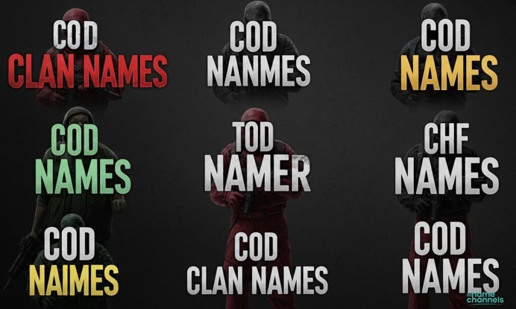 COD Clan Names