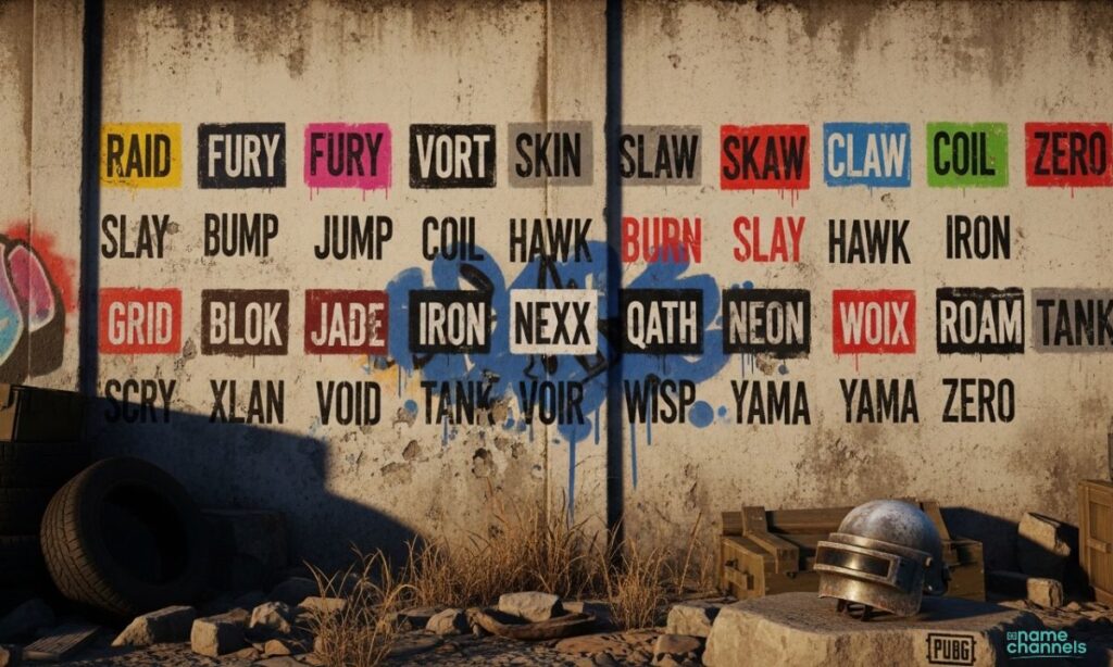 4-Letter Clan Names for PUBG
