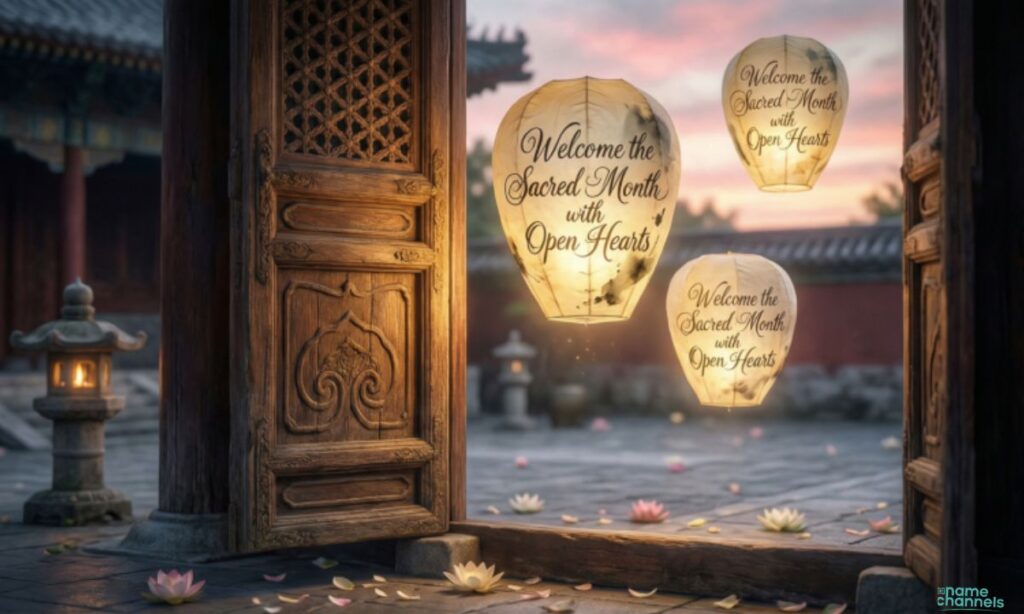 Welcome the Sacred Month with Open Hearts