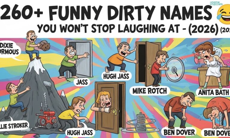 260+ Funny Dirty Names You Won’t Stop Laughing At 😂 (2026)