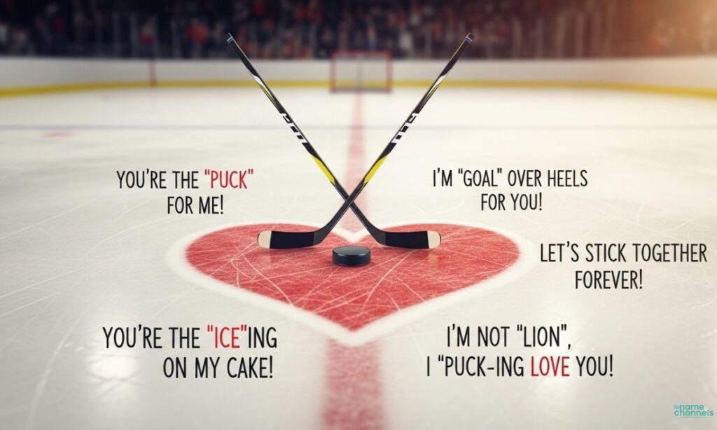 Hockey Love Puns to Melt Your Heart