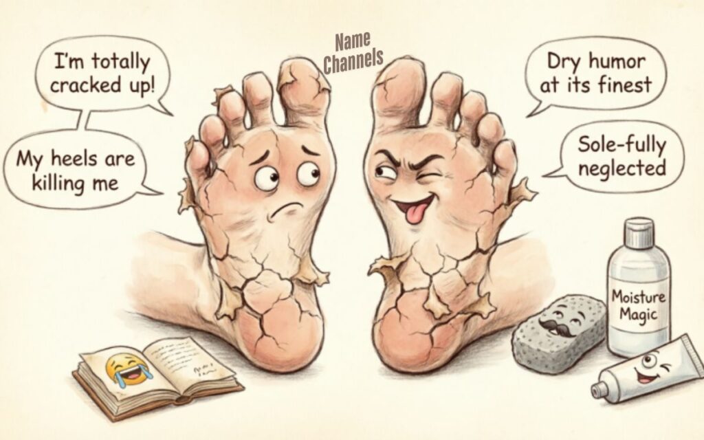 Crusty Heels and Dry Feet Jokes (Because Everyone Secretly Has Them)