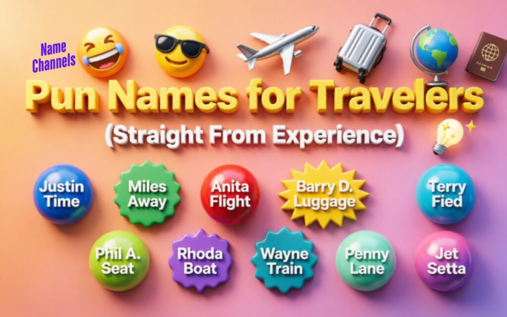 Pun Names for Travelers (Straight From Experience)