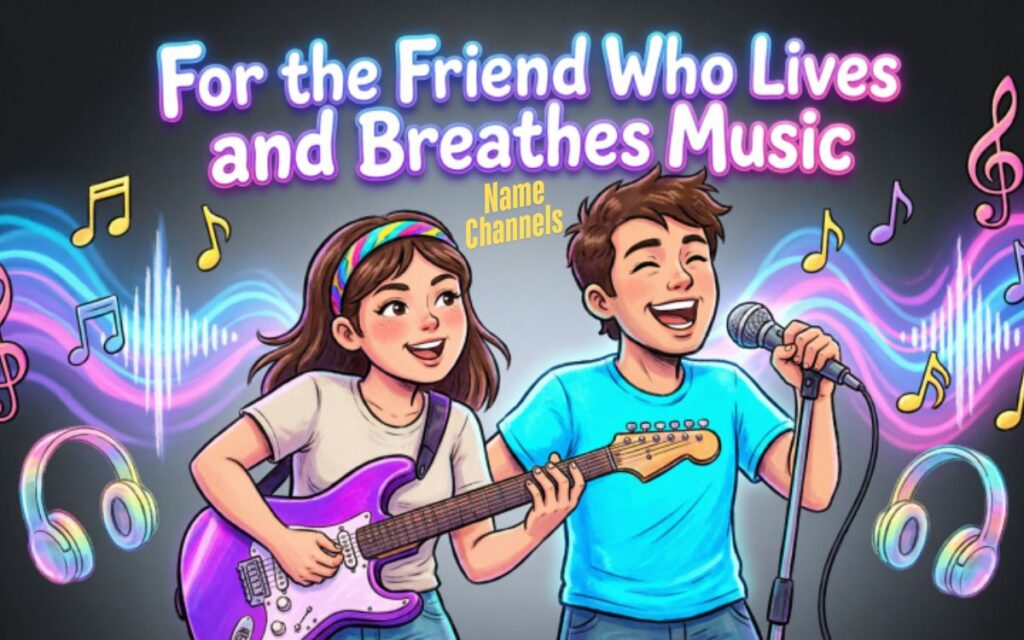 For the Friend Who Lives and Breathes Music