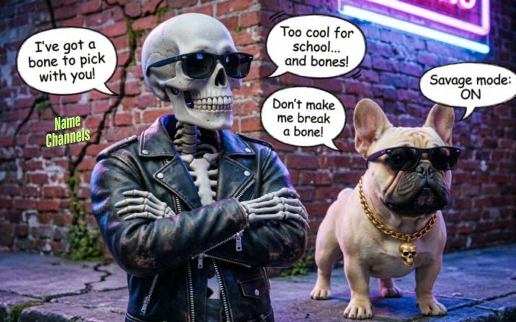 Sassy and Savage Bone Puns